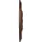 Ekena Millwork Tomango Egg & Dart Medallion (Canopies up to 6 3/4"), 27 7/8"OD x 3 7/8"ID x 2 1/2"P, Root Beer CM27TORBC - alternate 2